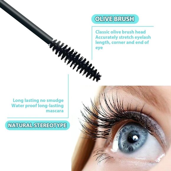 2 PACK Thrive Causmetics Liquid Lash Extensions Mascara BRYNN Rich Black - Picture 3 of 3